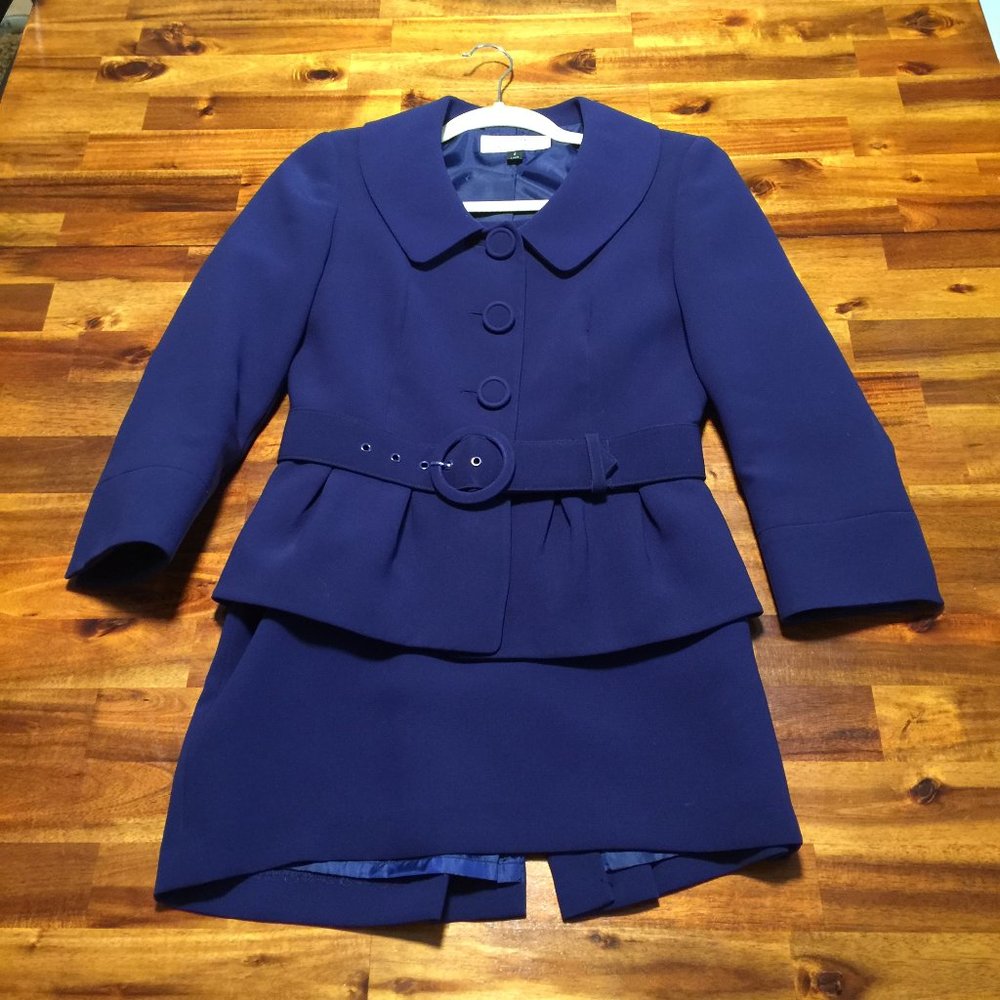 Tahari two piece skirt suit set